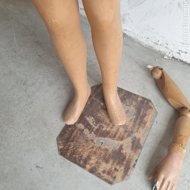 Antig&uuml;edades: ANTIGUO MANIQU&Iacute; NI&Ntilde;A - Foto 6