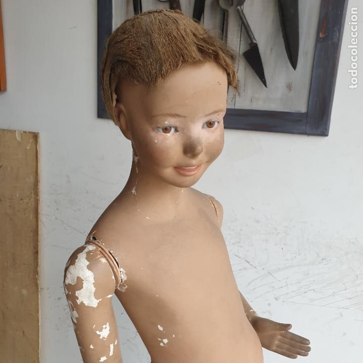 Antig&uuml;edades: ANTIGUO MANIQU&Iacute; NI&Ntilde;O - Foto 2
