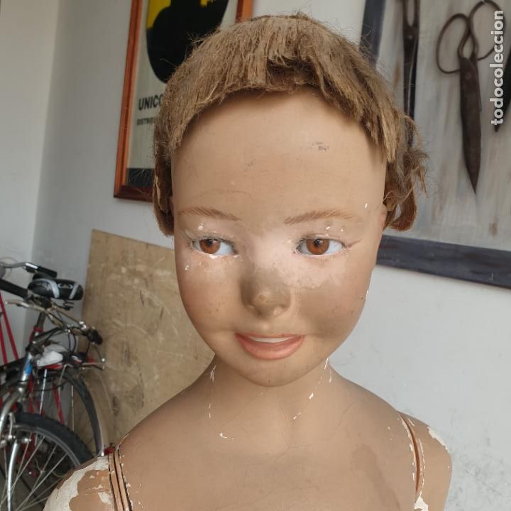 Antig&uuml;edades: ANTIGUO MANIQU&Iacute; NI&Ntilde;O - Foto 7