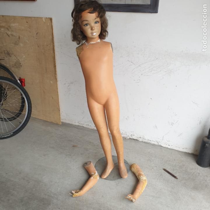 Antig&uuml;edades: ANTIGUO MANIQU&Iacute; NI&Ntilde;A - Foto 1
