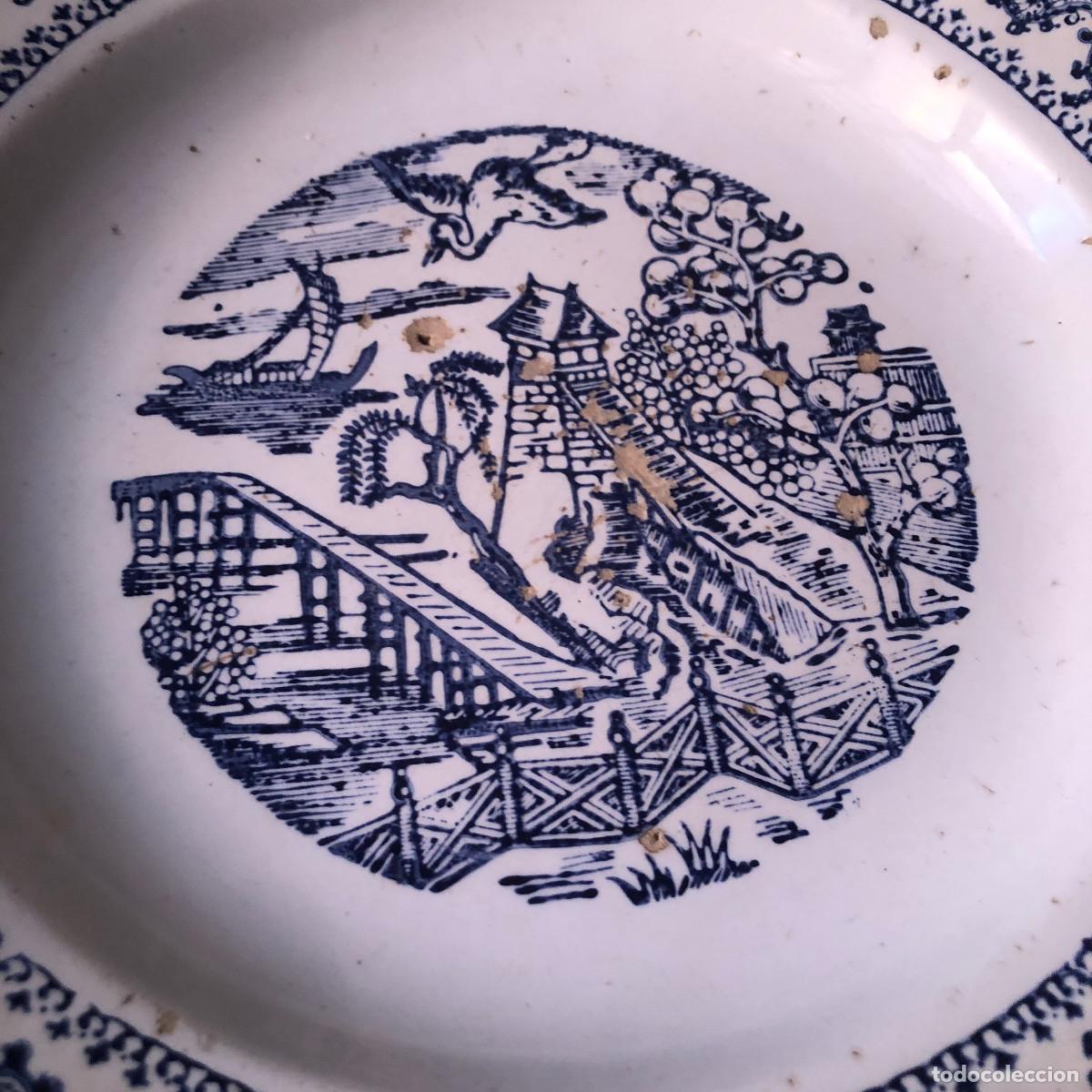 Antig&uuml;edades: Plato hondo antiguo - Foto 3