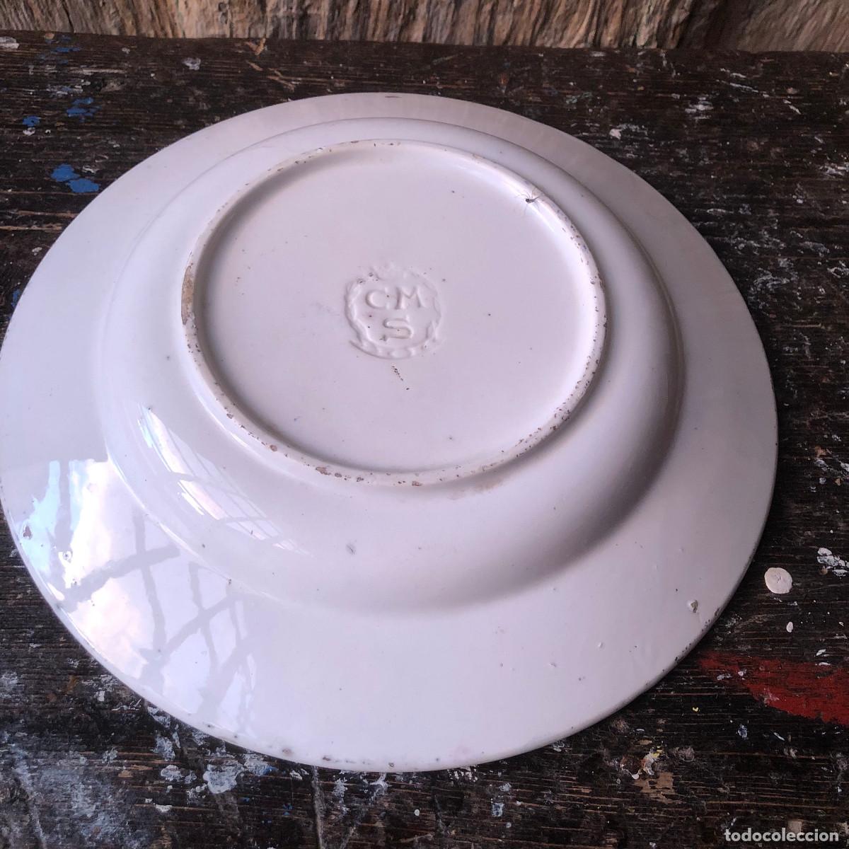 Antig&uuml;edades: Plato hondo antiguo - Foto 5