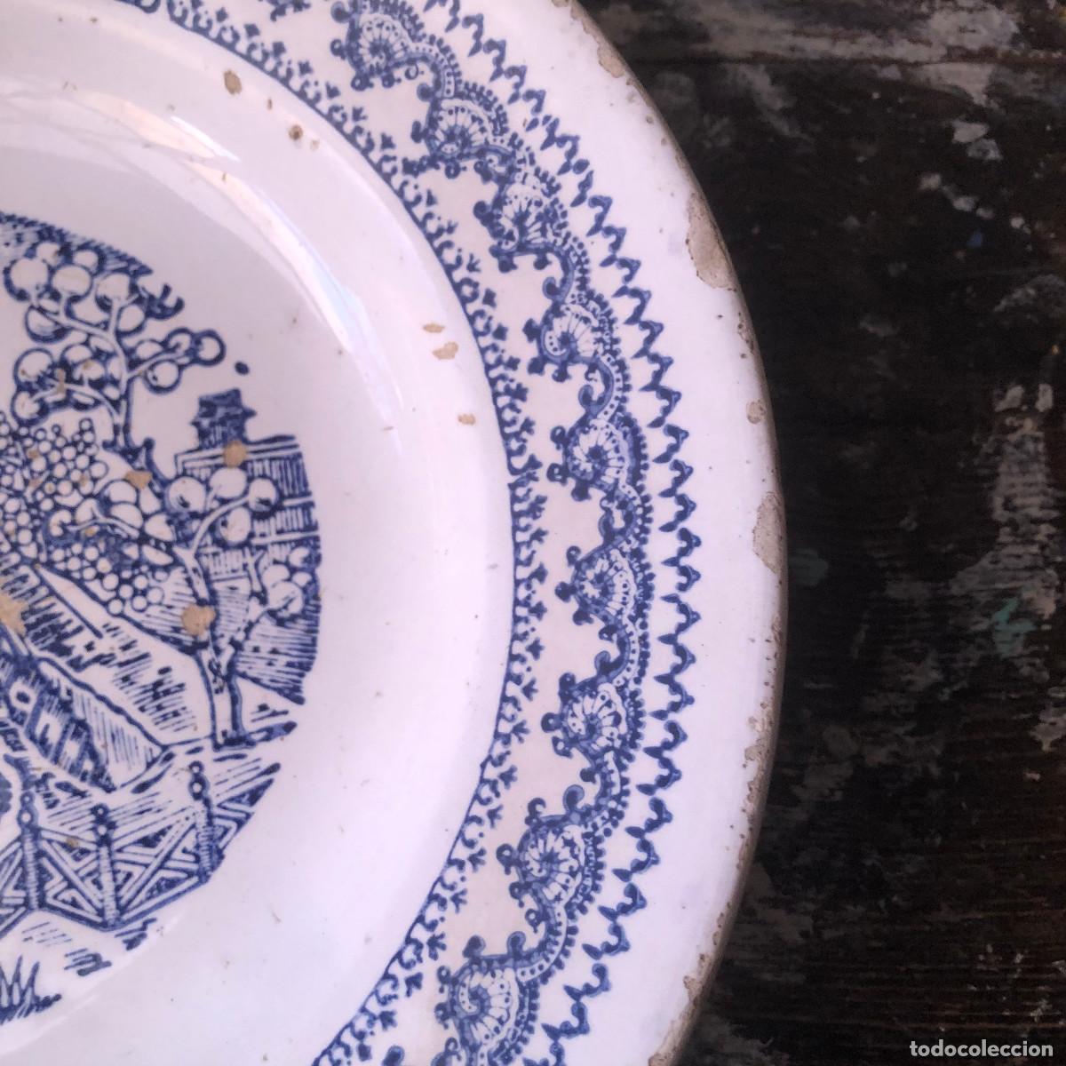 Antig&uuml;edades: Plato hondo antiguo - Foto 8