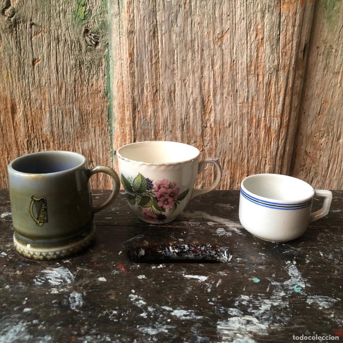 Antig&uuml;edades: Tres tazas vintage - Foto 2