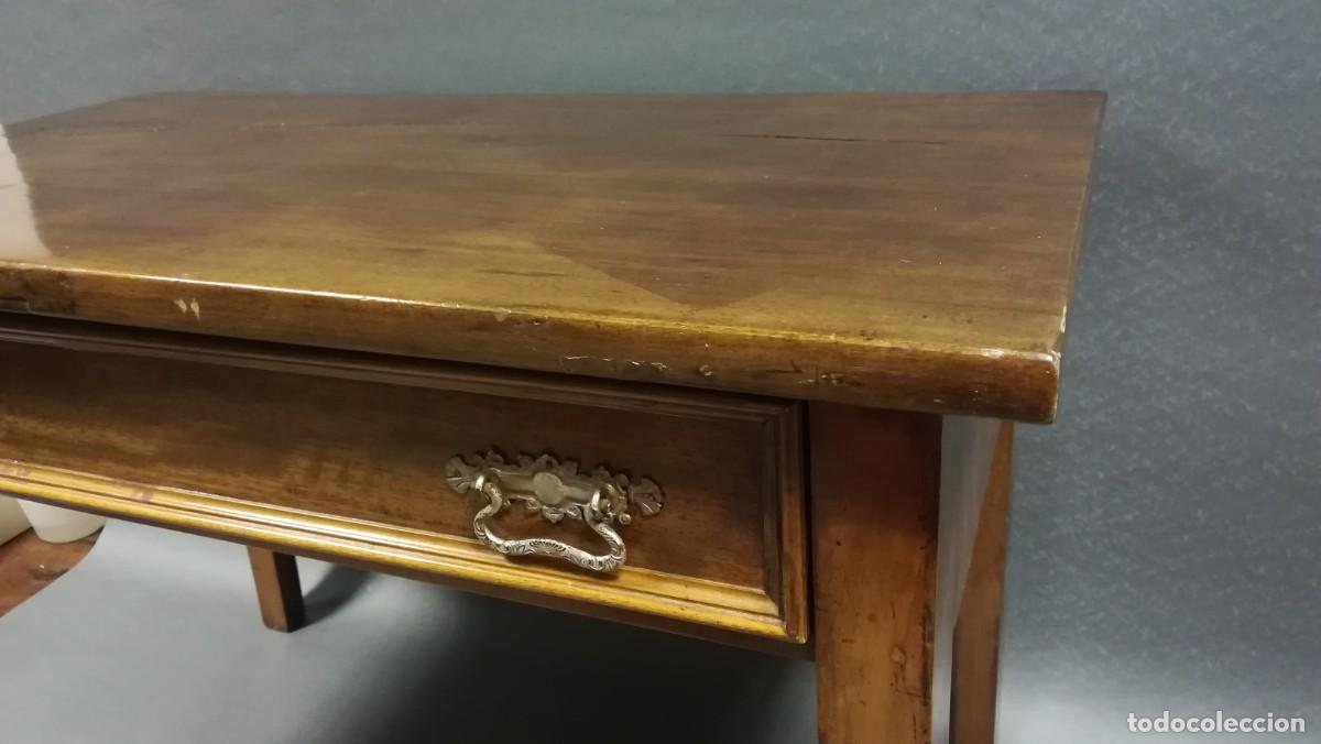 Antig&uuml;edades: MESA AUXILIAR RUSTICA CON CAJ&Oacute;N - Foto 7