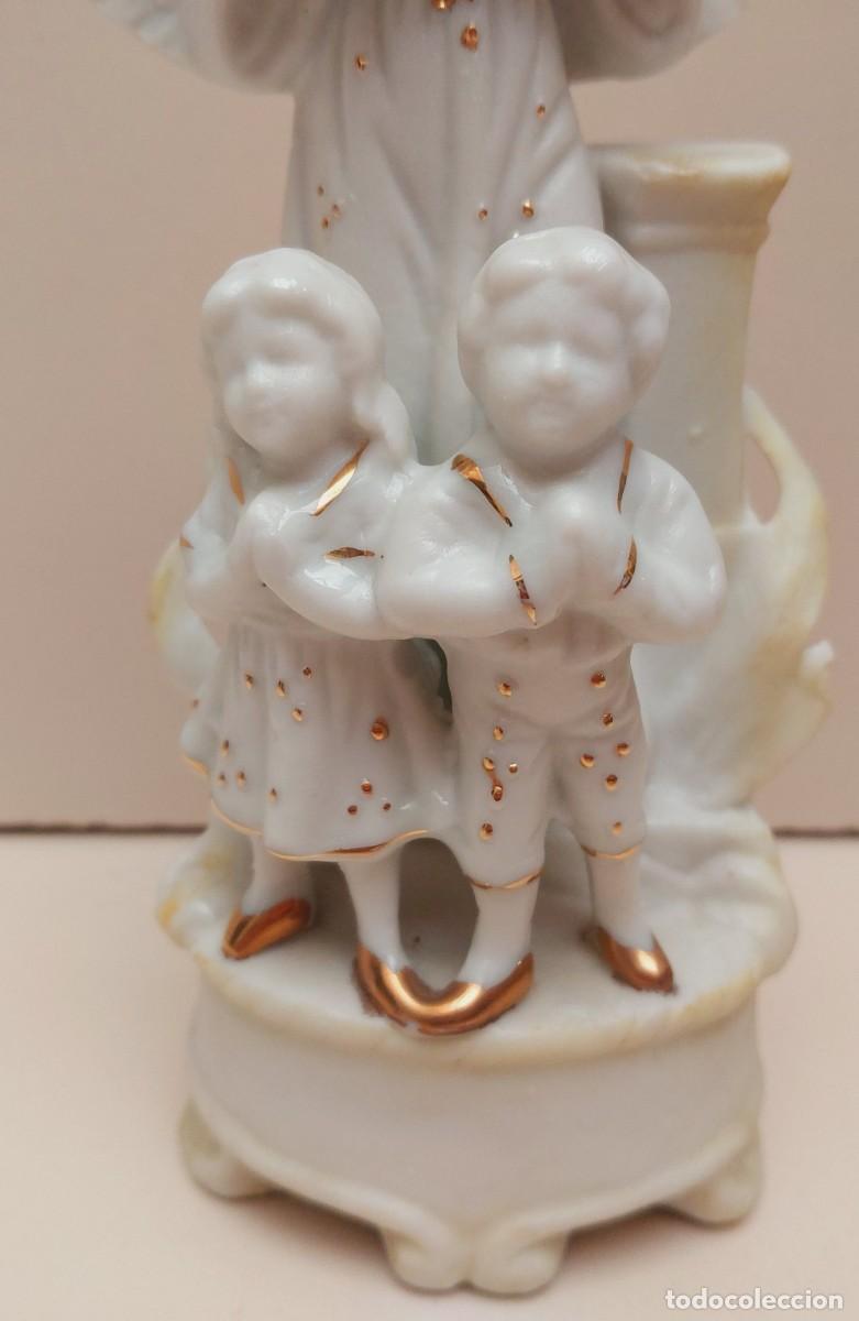 Antig&uuml;edades: FIGURA DE BISCUIT SIGLO XIX - Foto 4