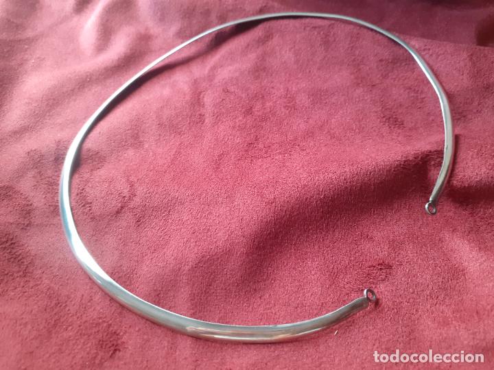 Antig&uuml;edades: Gargantilla de plata - Foto 2