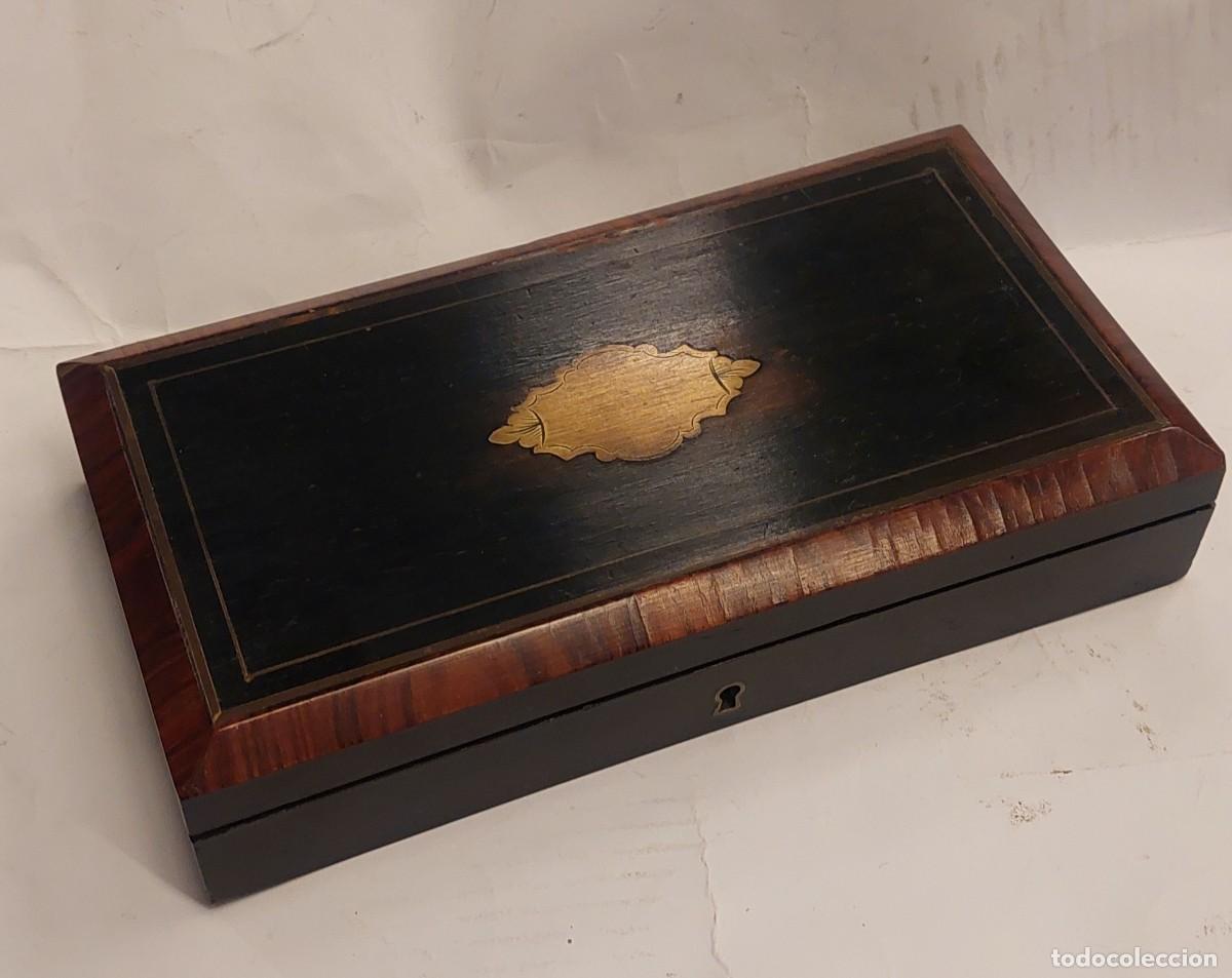 Antig&uuml;edades: Caja de escritorio Napole&oacute;n III - Foto 1