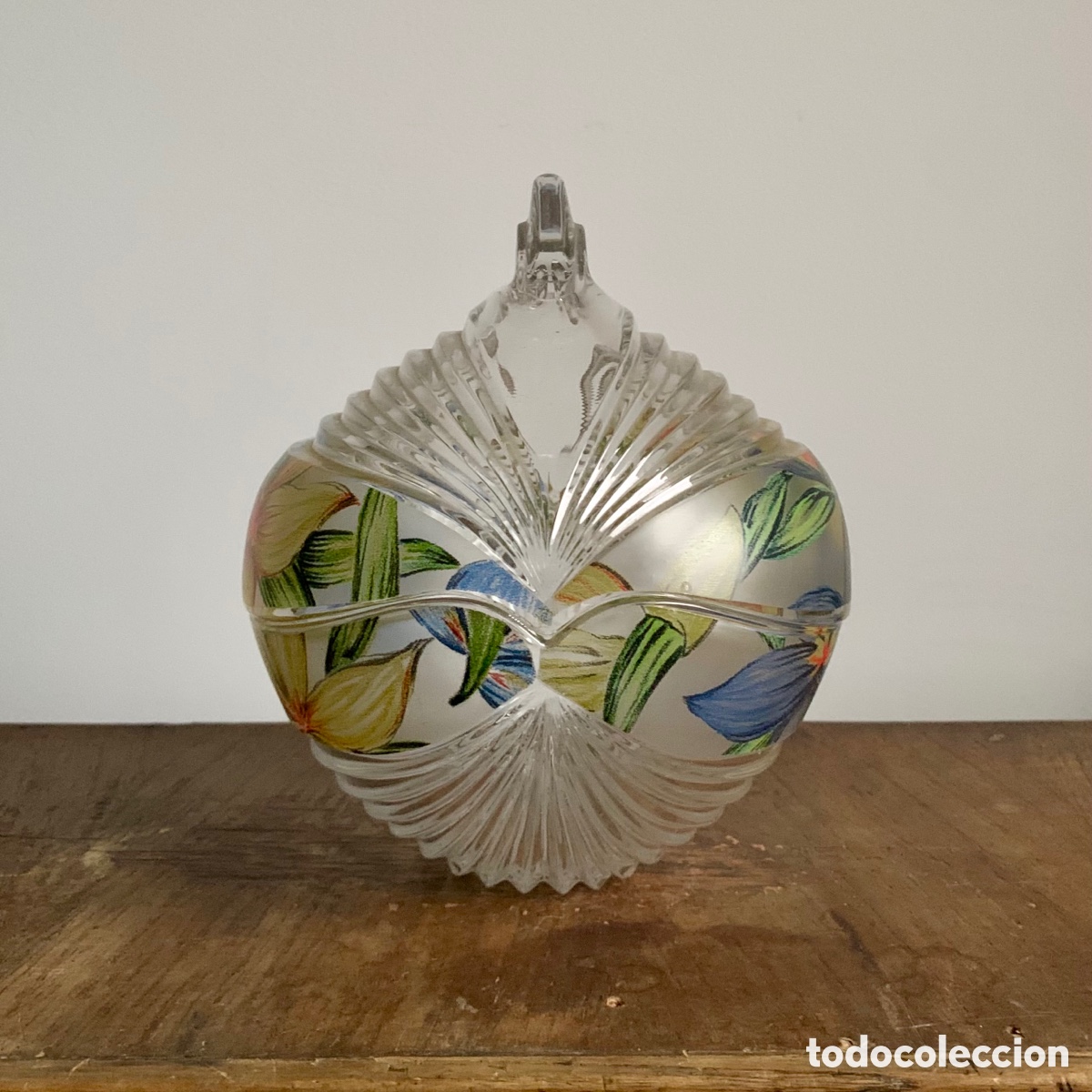 Antig&uuml;edades: Anna Hutte Bleikristall crystal candy bowl - Foto 2