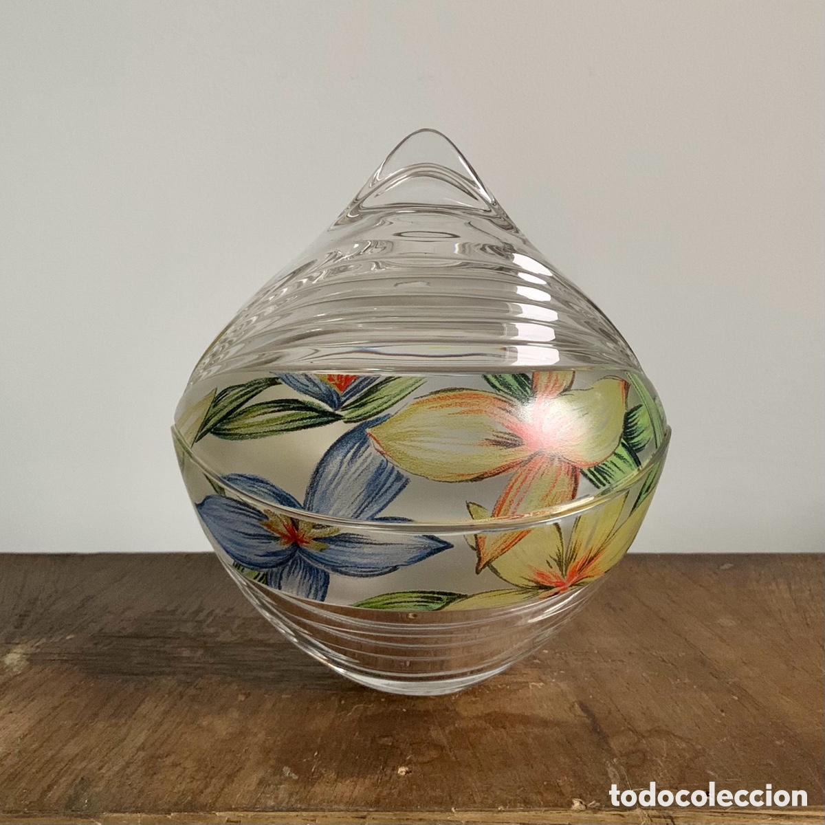 Antig&uuml;edades: Anna Hutte Bleikristall crystal candy bowl - Foto 3