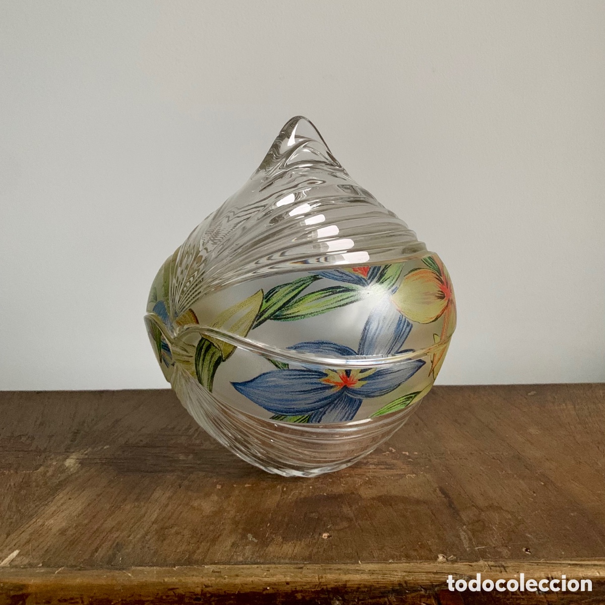 Antig&uuml;edades: Anna Hutte Bleikristall crystal candy bowl - Foto 1