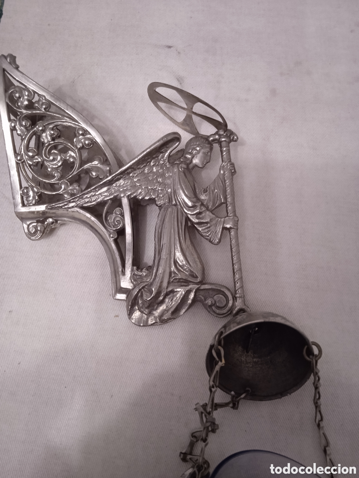 Antig&uuml;edades: Bonita l&aacute;mpara evotiva - Foto 3