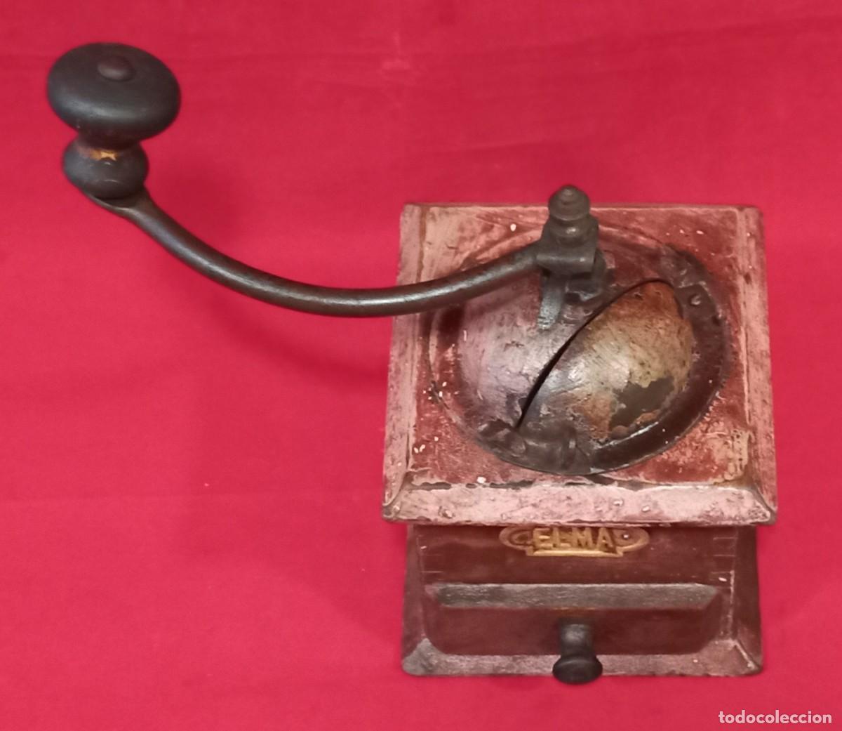Antig&uuml;edades: MOLINILLO DE CAFE ELMA DE MADERA - Foto 3