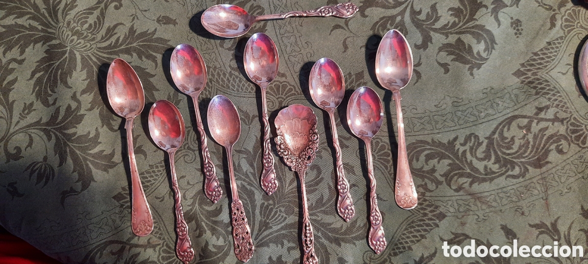 Antig&uuml;edades: Antiguas cucharas de epoca en plata - Foto 4