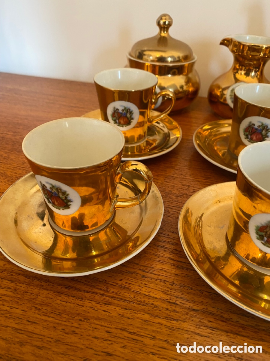Antig&uuml;edades: Juego de t&eacute; en buenas condiciones - Foto 4
