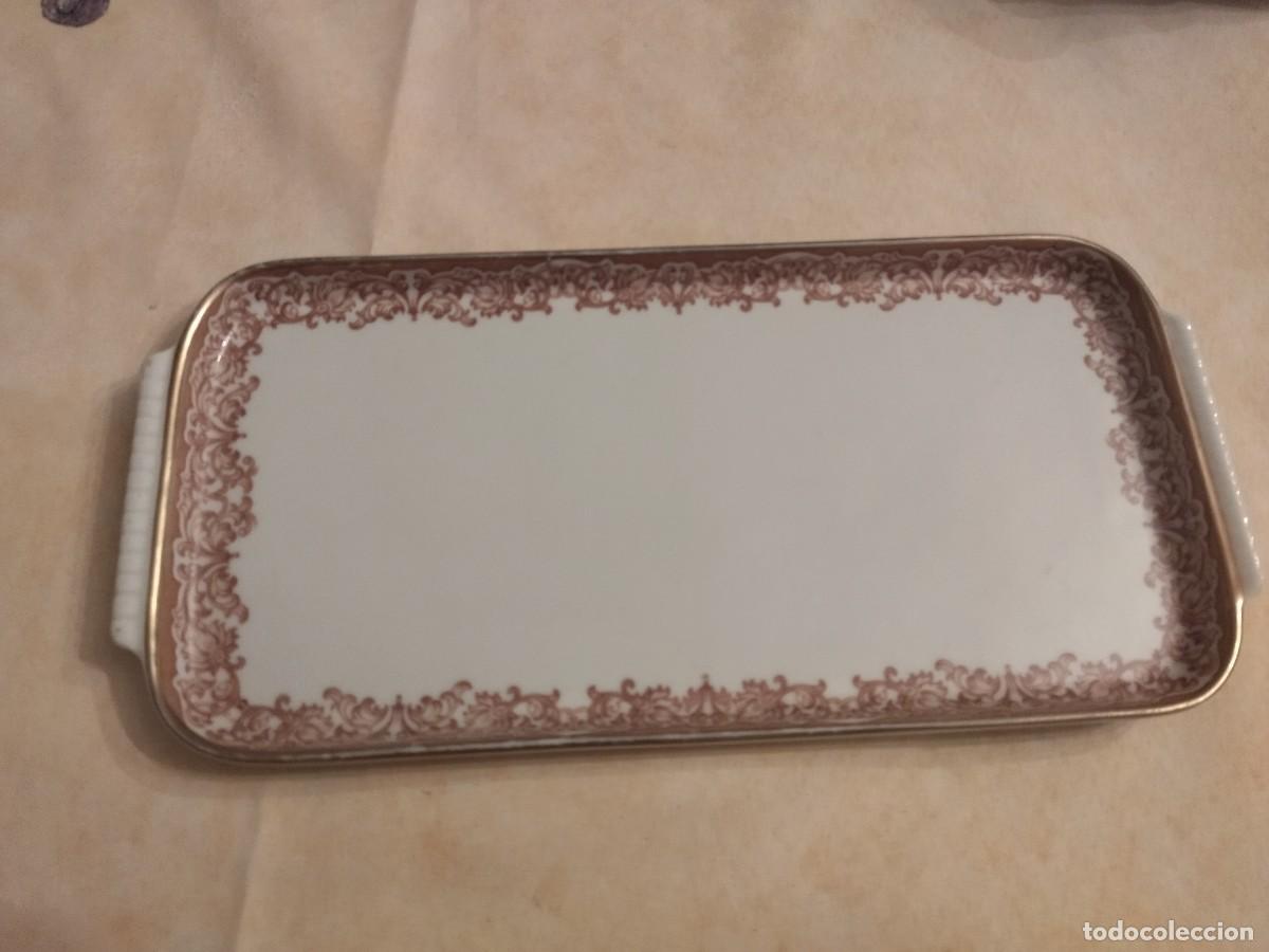 Antig&uuml;edades: Preciosa bandeja rectangular de porcelana langenthal suisse. - Foto 1