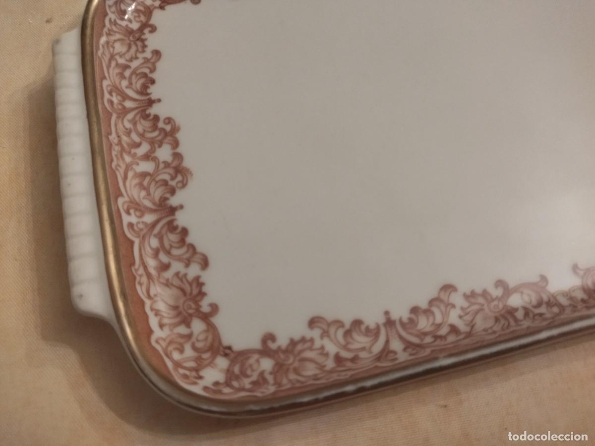Antig&uuml;edades: Preciosa bandeja rectangular de porcelana langenthal suisse. - Foto 4