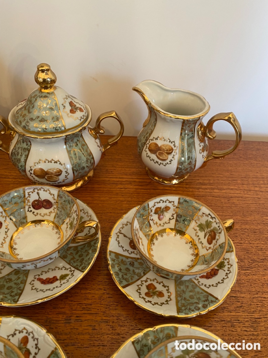 Antig&uuml;edades: Juego de t&eacute; en buen estado - Foto 3