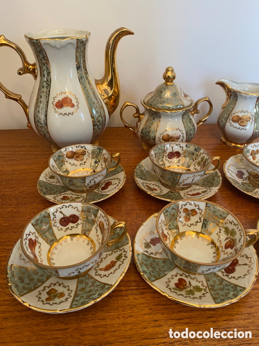 Antig&uuml;edades: Juego de t&eacute; en buen estado - Foto 4