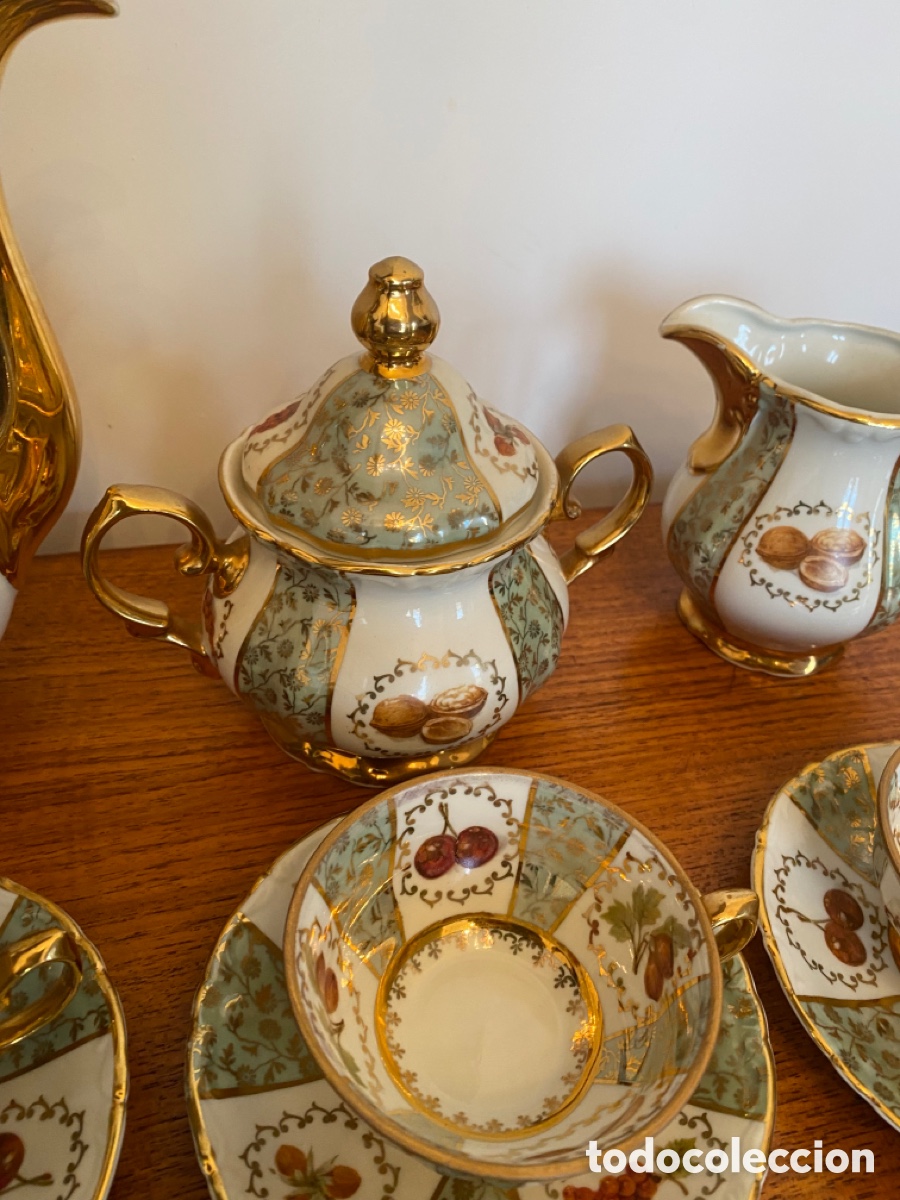Antig&uuml;edades: Juego de t&eacute; en buen estado - Foto 6