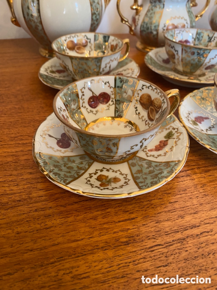 Antig&uuml;edades: Juego de t&eacute; en buen estado - Foto 7