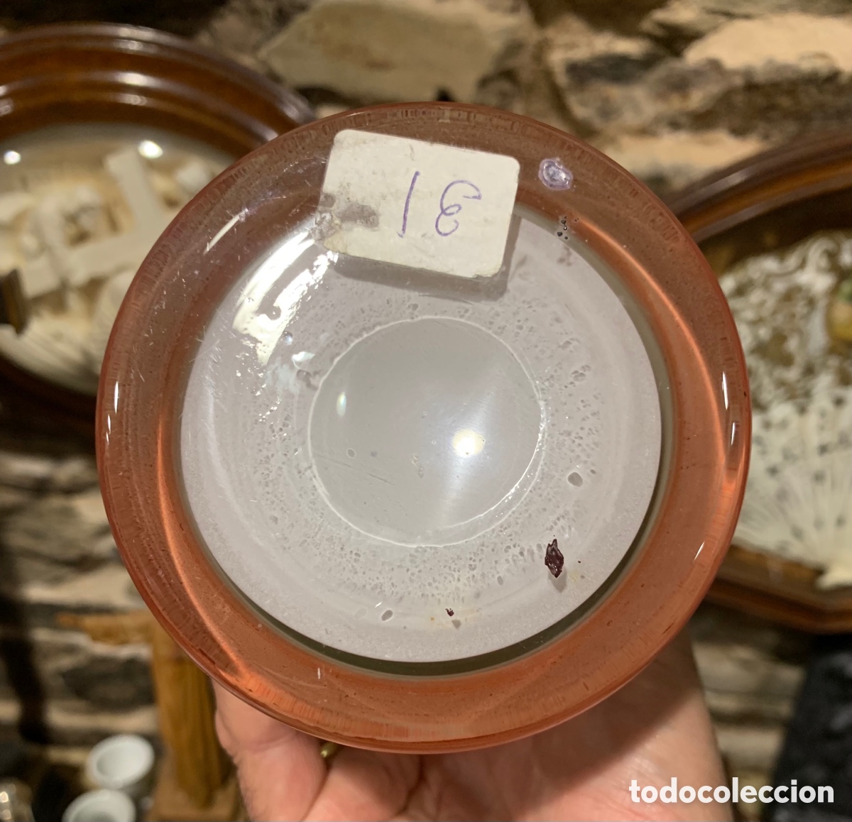 Antig&uuml;edades: Jarrones de opalina. S.XIX - Foto 10