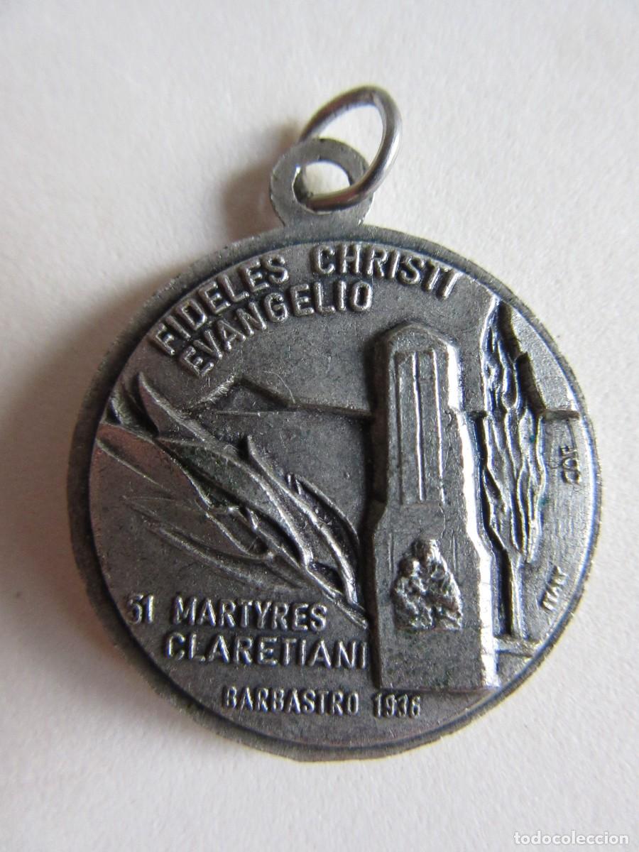 Antig&uuml;edades: MEDALLA MARTIRES DE BARBASTRO 1936 - Foto 2