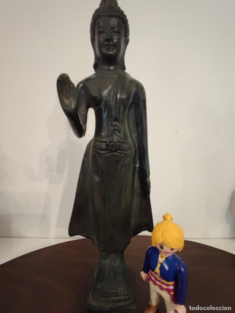 Antig&uuml;edades: BUDA FIGURA BRONCE - Foto 1