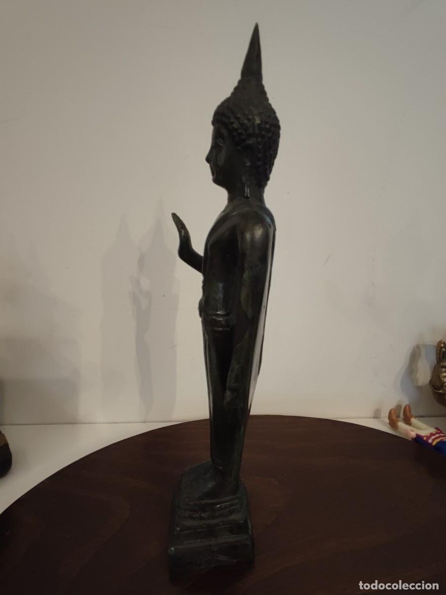 Antig&uuml;edades: BUDA FIGURA BRONCE - Foto 4