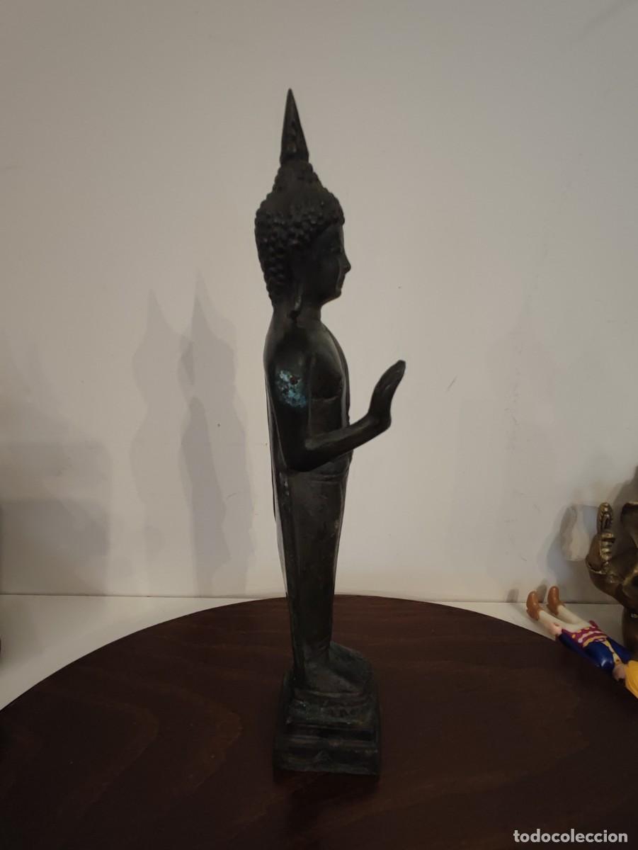 Antig&uuml;edades: BUDA FIGURA BRONCE - Foto 6