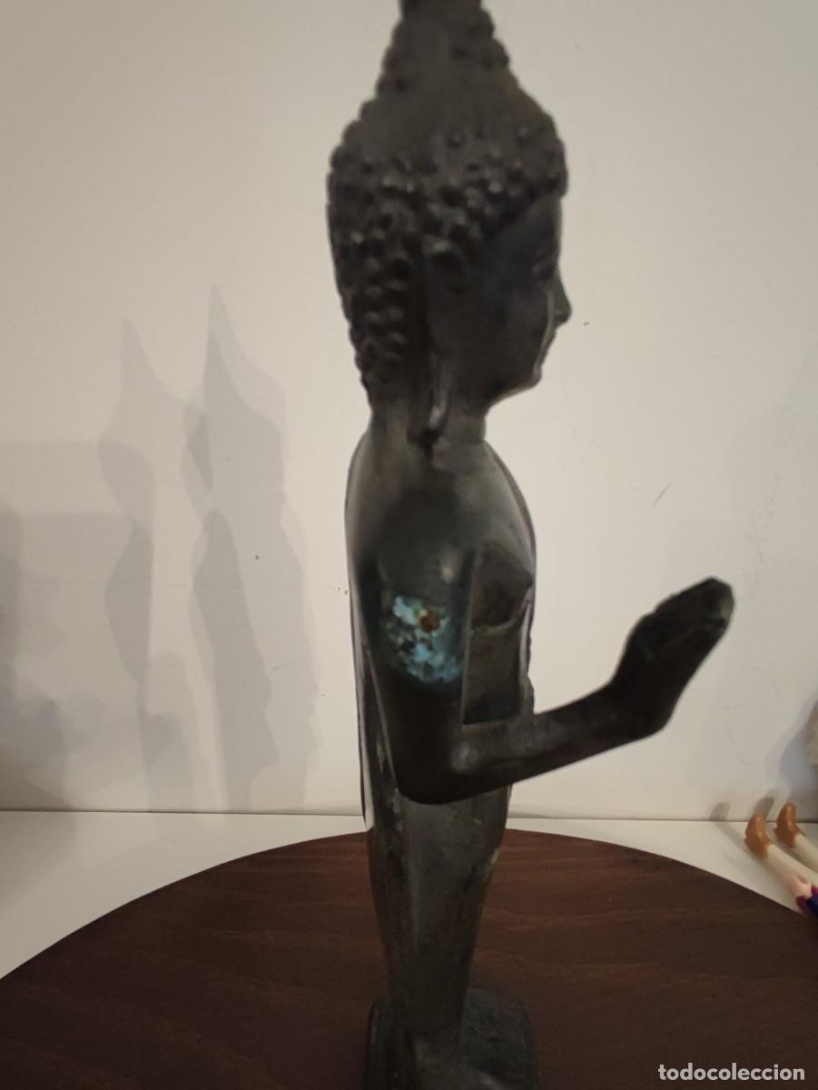 Antig&uuml;edades: BUDA FIGURA BRONCE - Foto 7