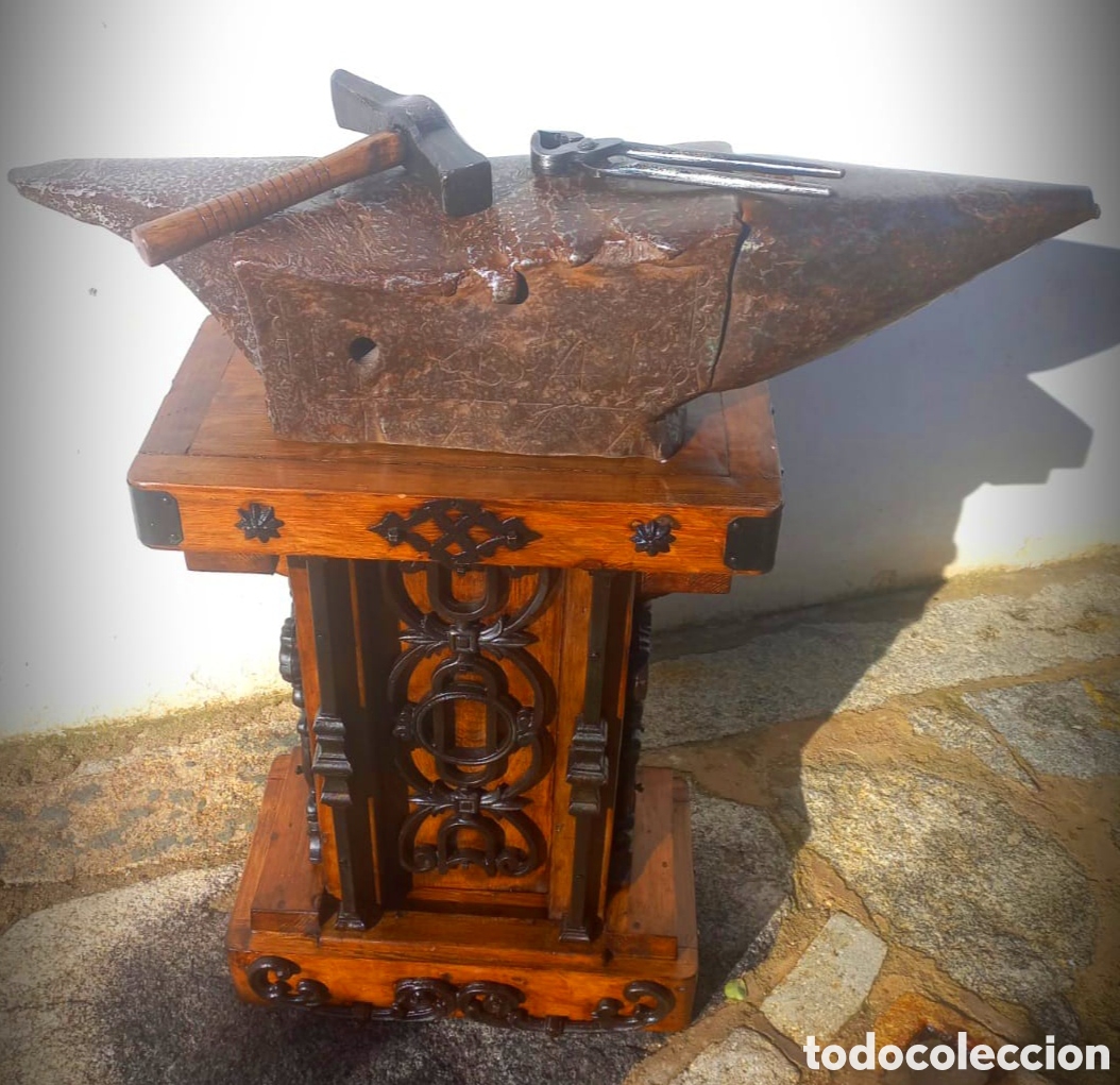Antig&uuml;edades: Yunke de madera y forja - Foto 2