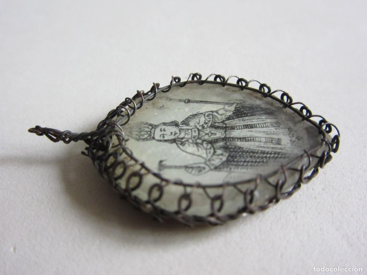 Antig&uuml;edades: MEDALLA CON IMAGEN DE SAN ANTONIO - Foto 5