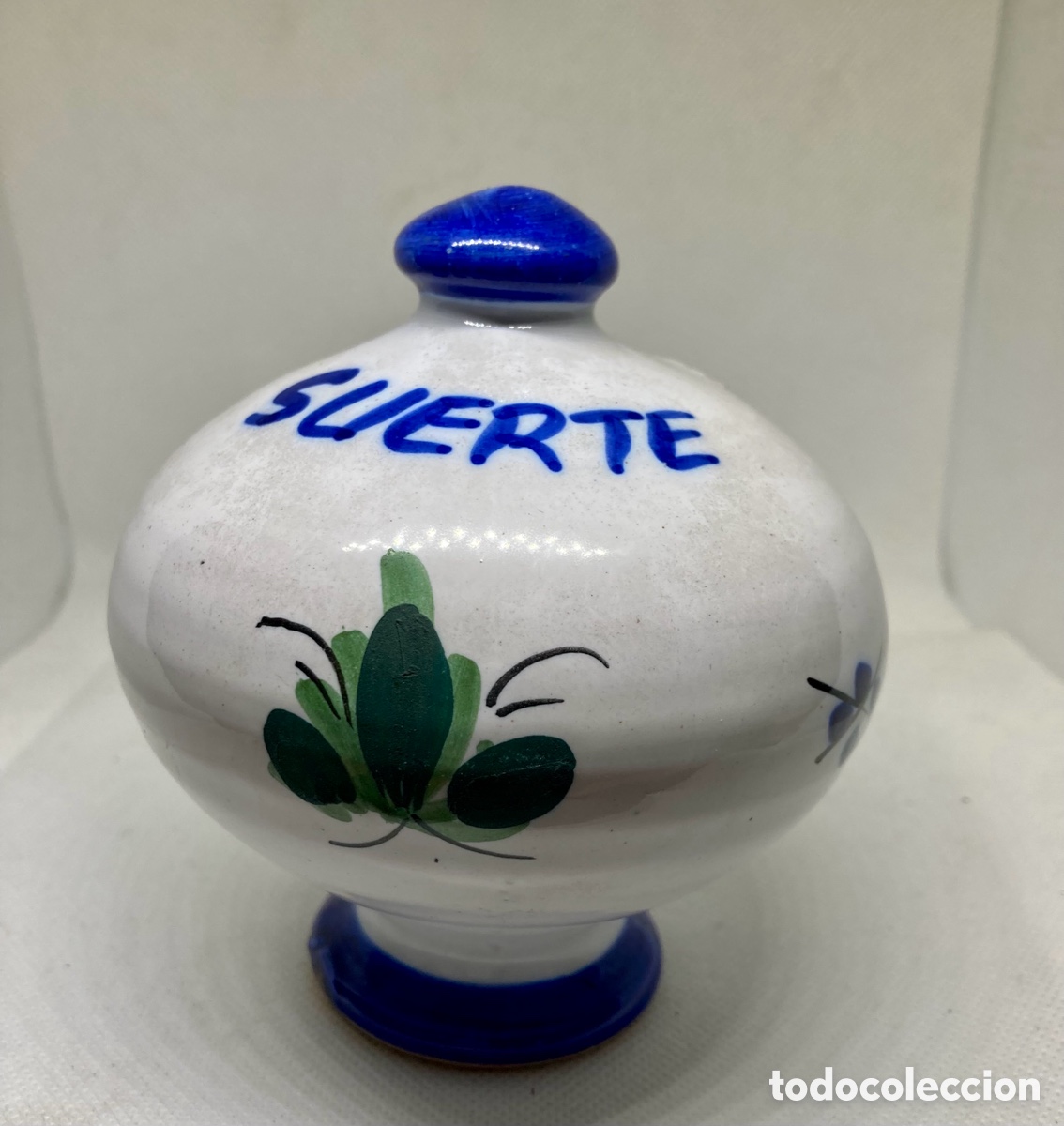 Antig&uuml;edades: HUCHA DE CER&Aacute;MICA DE TALAVERA - Foto 2