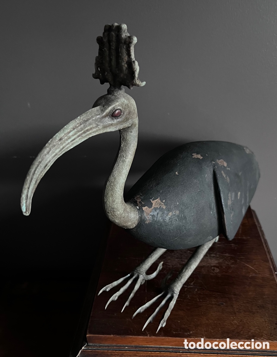 Antig&uuml;edades: Gran estatua de Ibis Toth - Foto 2