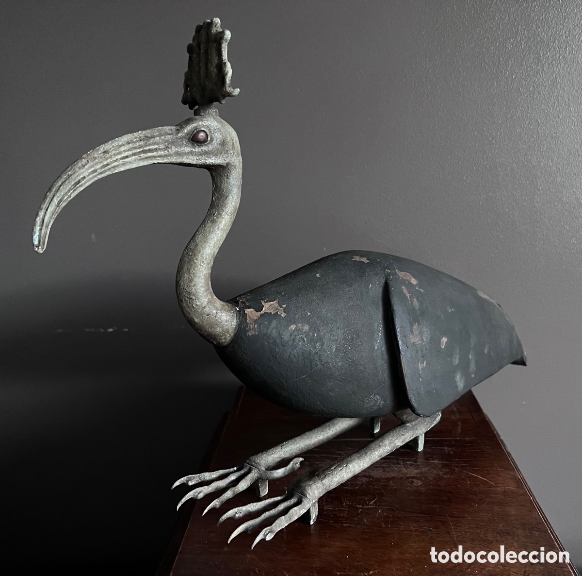 Antig&uuml;edades: Gran estatua de Ibis Toth - Foto 4