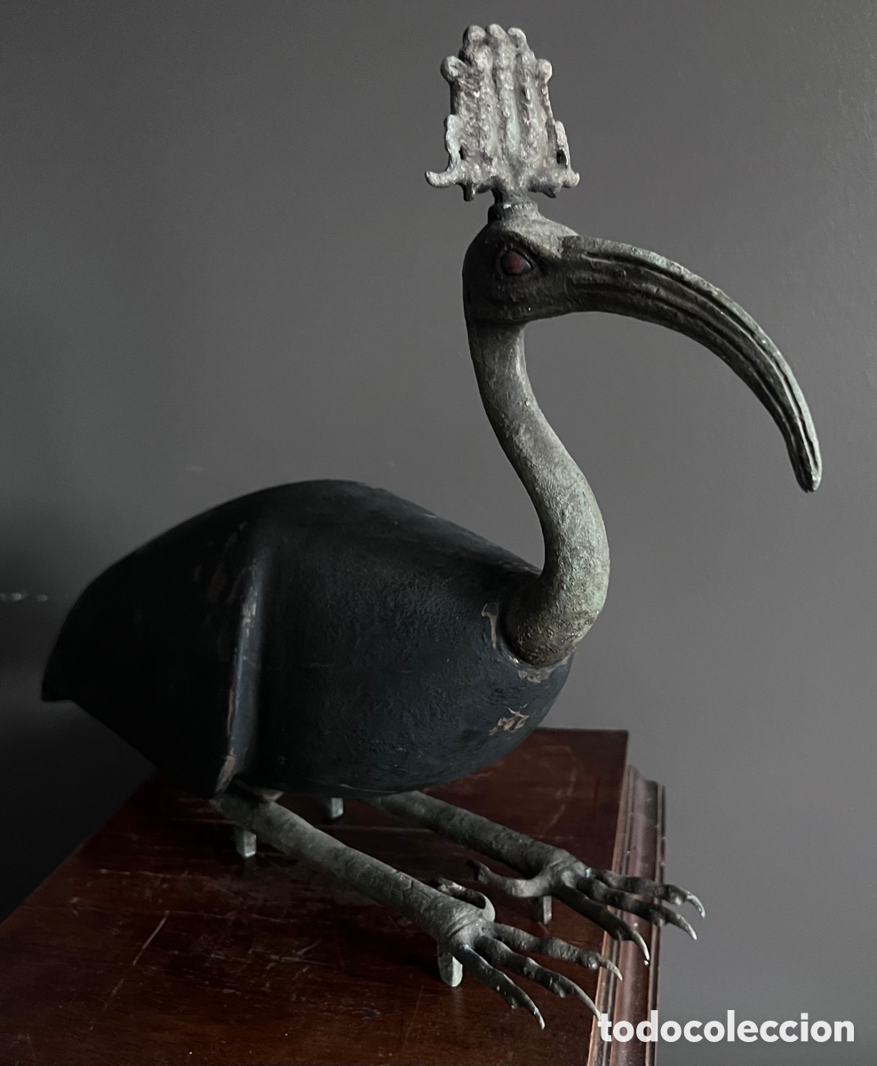 Antig&uuml;edades: Gran estatua de Ibis Toth - Foto 9