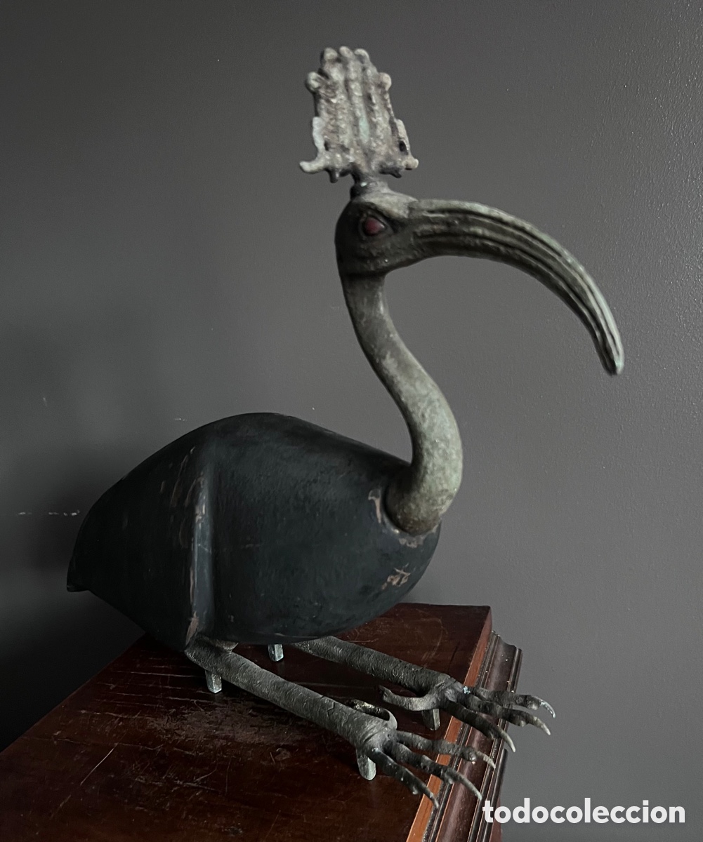 Antig&uuml;edades: Gran estatua de Ibis Toth - Foto 13