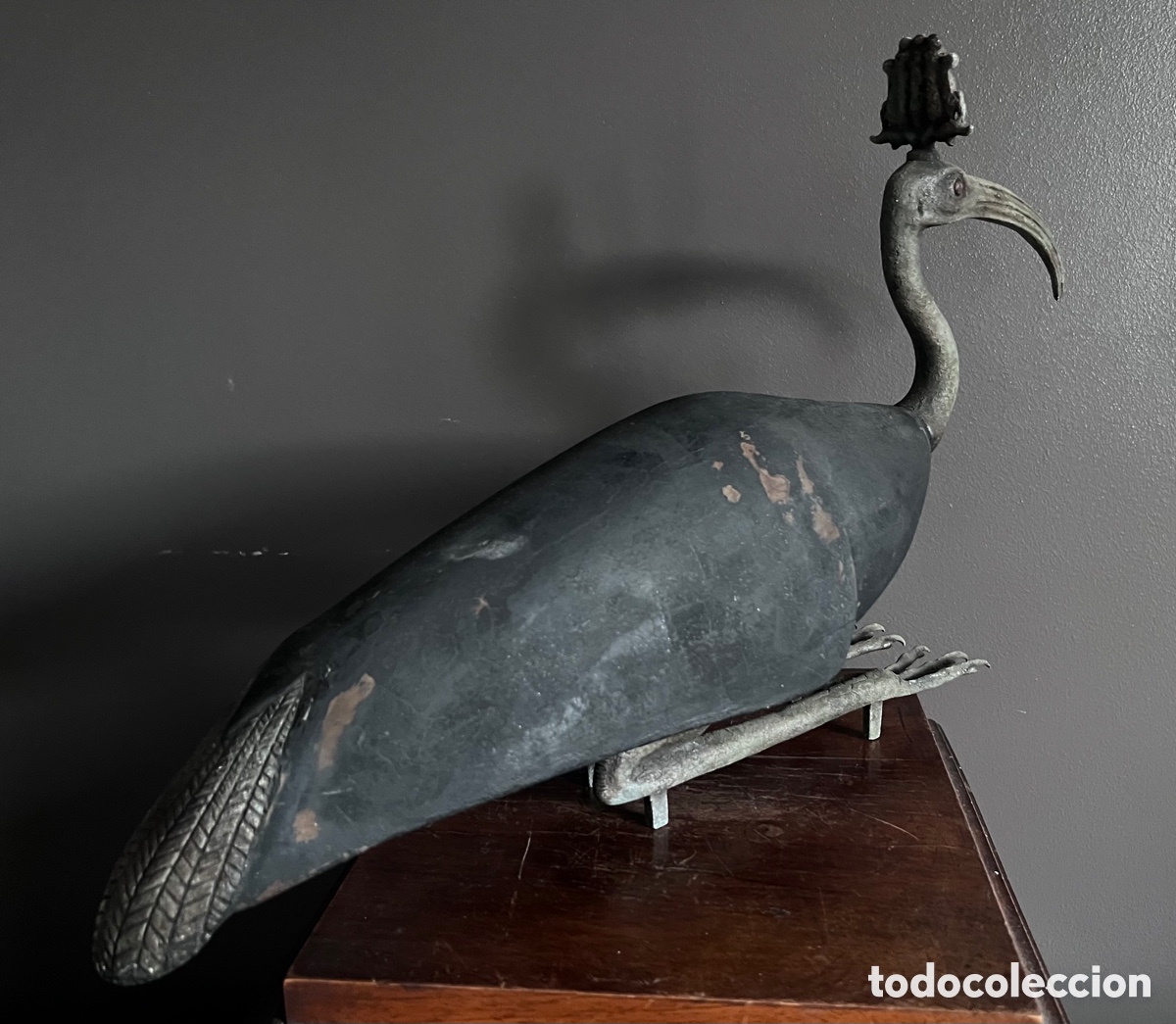 Antig&uuml;edades: Gran estatua de Ibis Toth - Foto 18