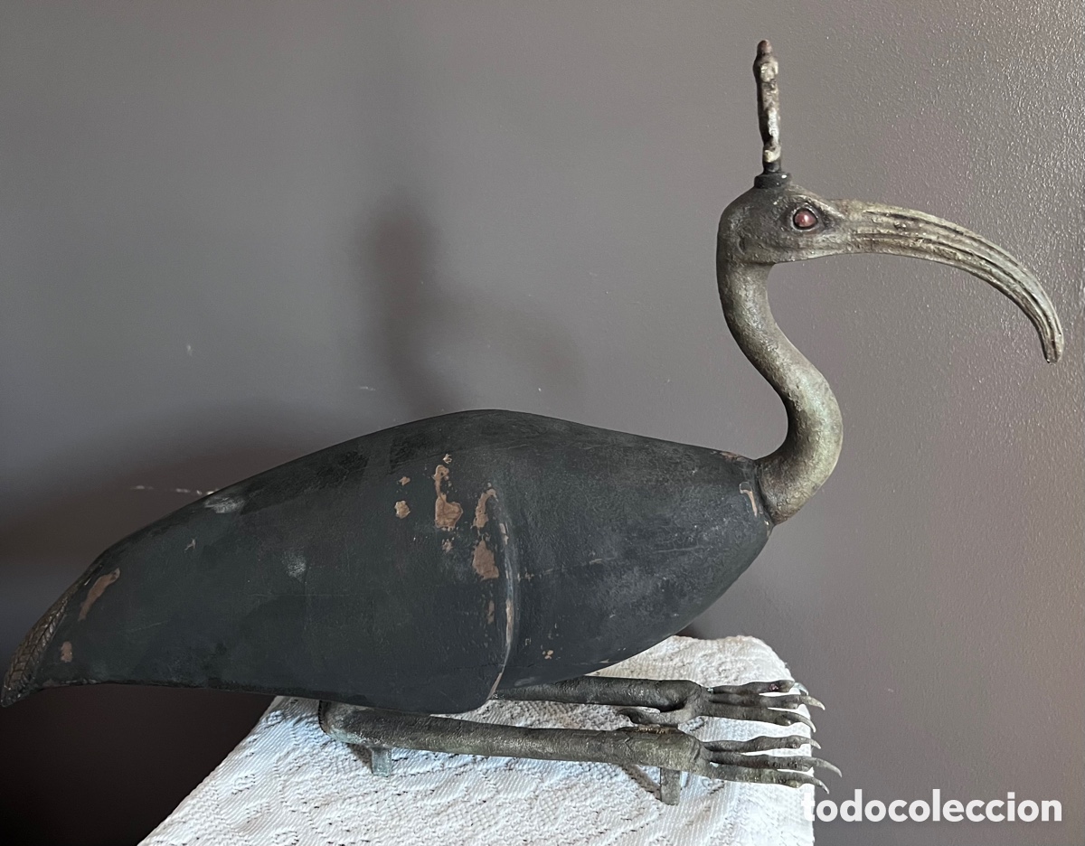 Antig&uuml;edades: Gran estatua de Ibis Toth - Foto 22