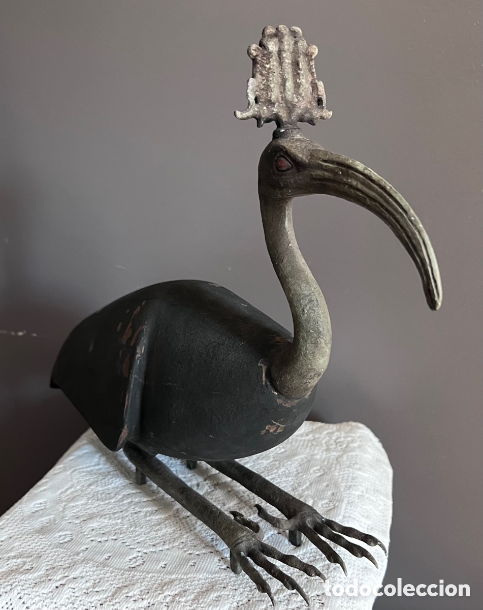 Antig&uuml;edades: Gran estatua de Ibis Toth - Foto 24