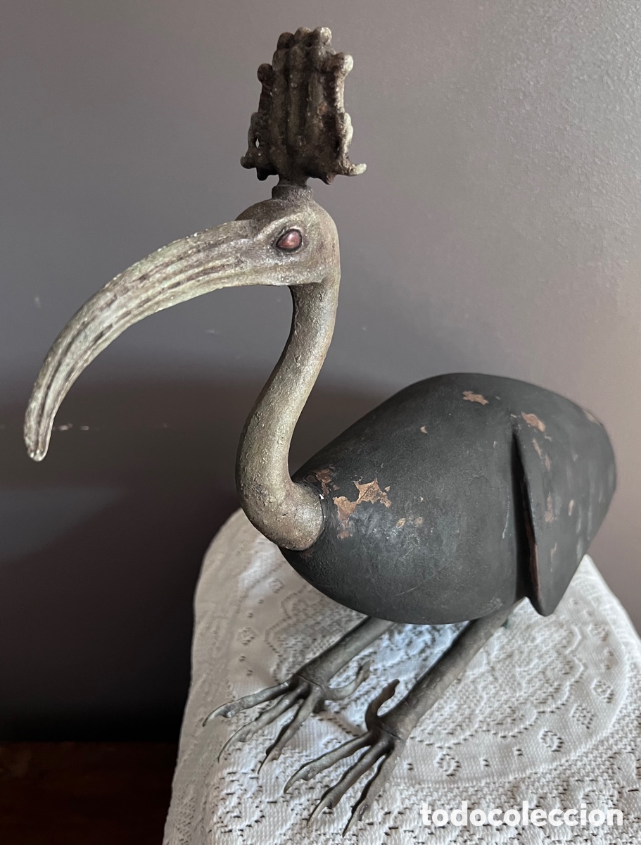 Antig&uuml;edades: Gran estatua de Ibis Toth - Foto 25