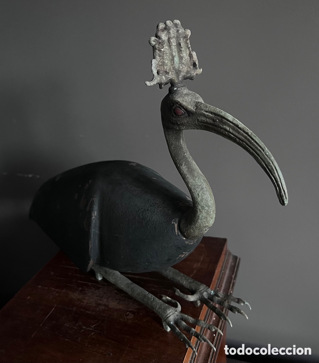 Antig&uuml;edades: Gran estatua de Ibis Toth - Foto 1