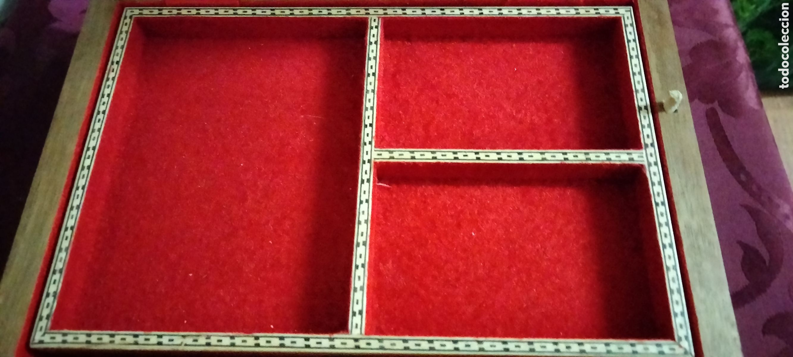 Antig&uuml;edades: CAJA TARACEA CON INSCUTRACIONES - Foto 5