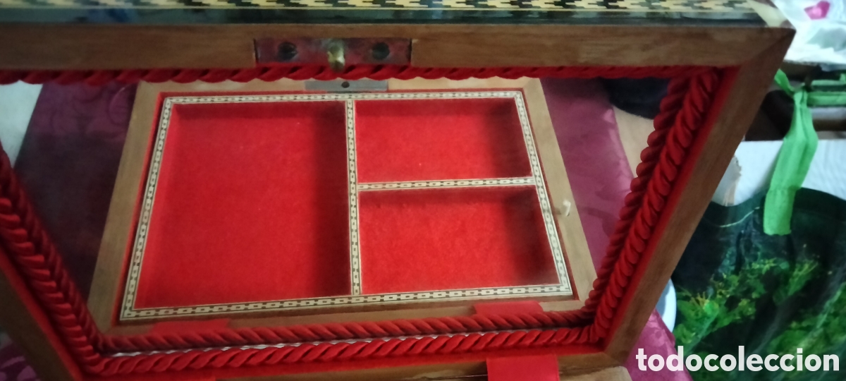 Antig&uuml;edades: CAJA TARACEA CON INSCUTRACIONES - Foto 7