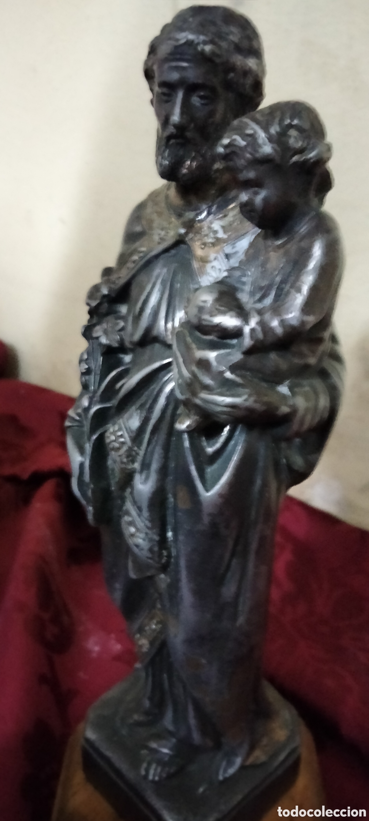 Antig&uuml;edades: FIGURA SAN ANTONIO - Foto 3