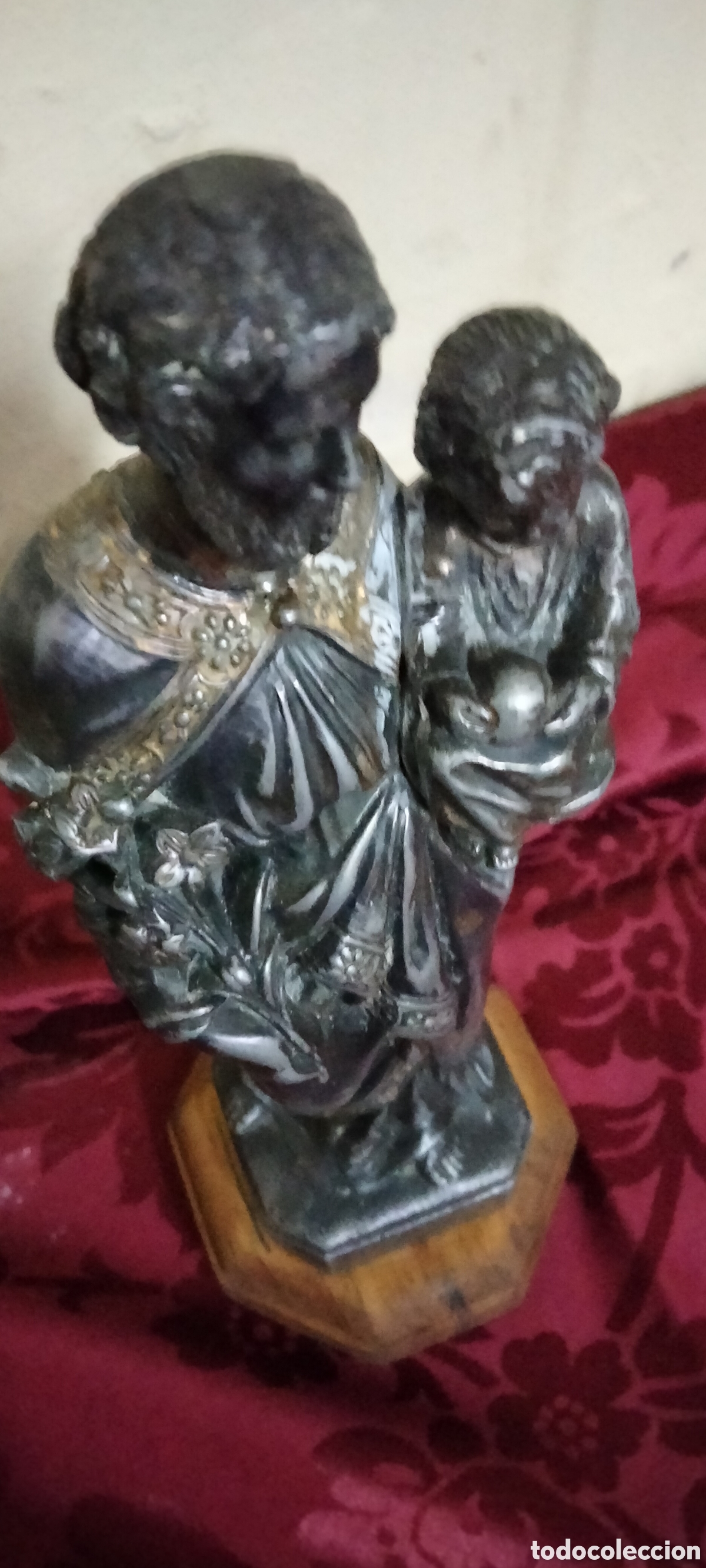 Antig&uuml;edades: FIGURA SAN ANTONIO - Foto 4