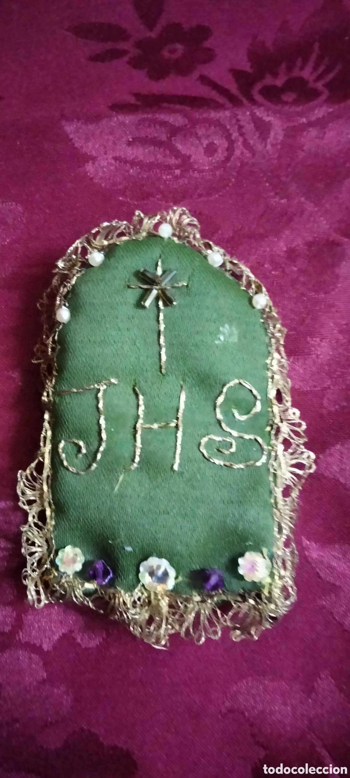 Antig&uuml;edades: FRONTAL DE SILLON RELIGIOSO - Foto 2