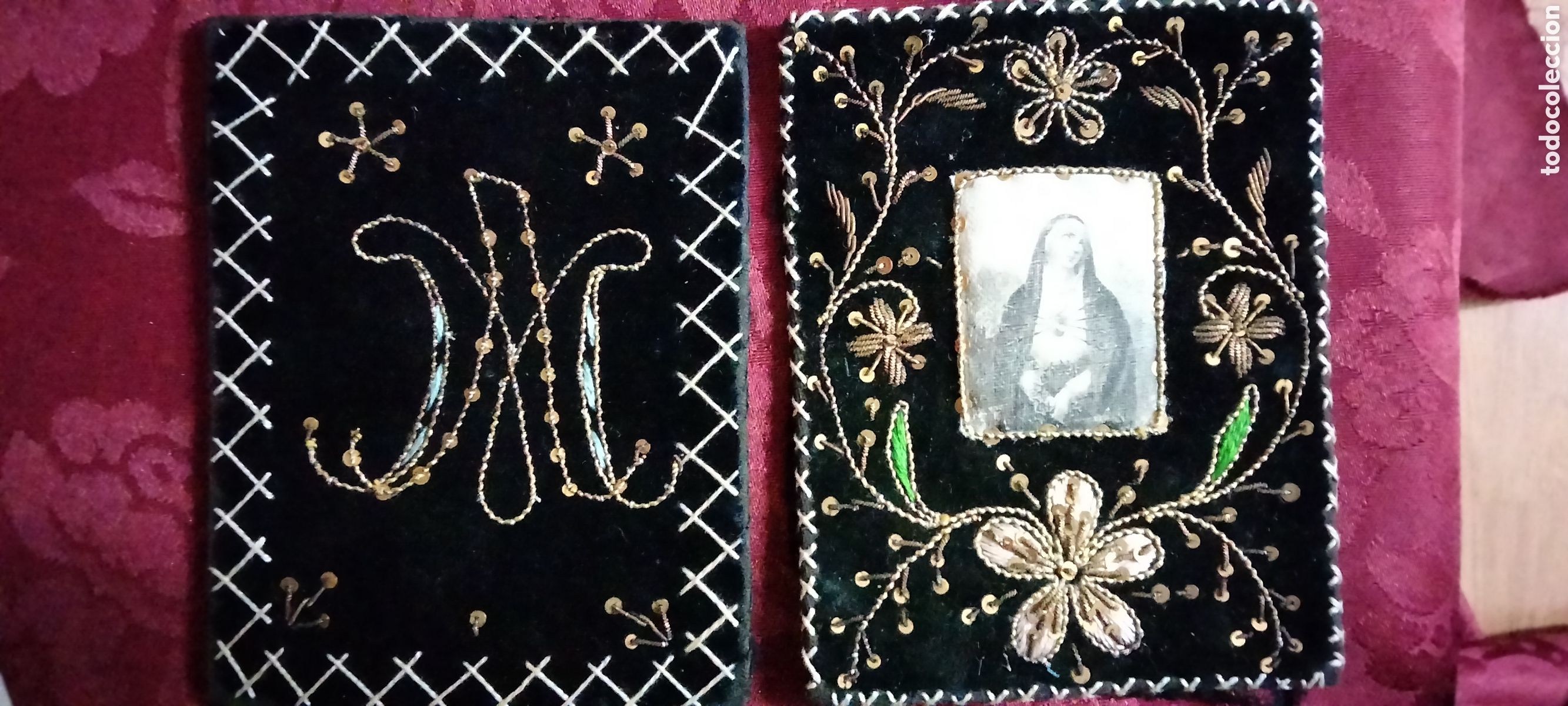Antig&uuml;edades: ESCAPULARIO DE VIRGEN DOLOROSA - Foto 1