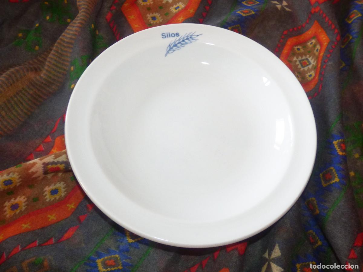 Antig&uuml;edades: Plato hondo,porcelana. - Foto 1